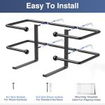 2 Pack Wall Mount Glove Box Dispenser Organizer