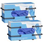 2 Pack Wall Mount Glove Box Dispenser Organizer