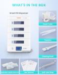 Automatic Pill Dispenser with LCD Display and Alerts