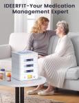 Automatic Pill Dispenser with LCD Display and Alerts