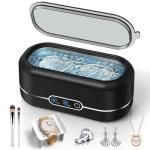 Miorcols Ultrasonic Jewelry Cleaner Machine - Black