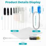 Glass Tube Cleaner Brush Set - 12 Pack
