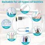 Glass Tube Cleaner Brush Set - 12 Pack