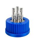 304 Stainless Steel GL45 3-Port Feeding Cap