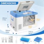 Ultra Low Temperature Freezer -86℃, 25L Capacity