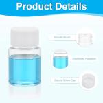 PATIKIL 10 Pack 15ml Wide Mouth Reagent Bottles