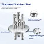 304 Stainless Steel GL45 3-Port Feeding Cap
