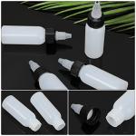80-Pack Plastic Squeeze Bottles with Twist Caps