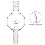 Borosilicate Glass Rotary Evaporator Bump Trap, 250 ml
