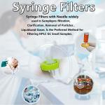 PES Syringe Filters 0.45µm Membrane 25mm - 100 Pack