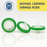 PES Syringe Filters 0.45µm Membrane 25mm - 100 Pack