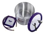 5 Gallon Aluminum Vacuum Chamber with 4CFM Pump