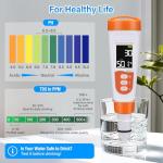 hygger 5-in-1 Digital pH Meter for Water Testing