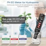 7-in-1 Digital Water Tester for pH, Salinity, TDS