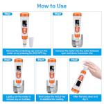 hygger 5-in-1 Digital pH Meter for Water Testing