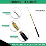 Reusable Inoculating Loop with Nichrome Needle Tip
