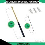 Reusable Inoculating Loop with Nichrome Needle Tip
