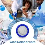 AMTAST 25MM Cellulose Acetate Syringe Filters, 0.22um
