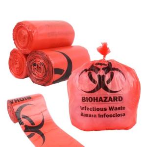 200 Pack Medical-Grade Biohazard Waste Bags