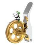 BIQU Panda Claw Brass Gear for Bambu-Lab Printers