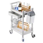 Mount Plus MT01 2-Tier Medical Cart with Wheels