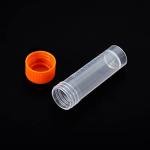 5mL Plastic Test Tubes with Screw Caps, 20 Pack