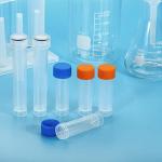 5mL Plastic Test Tubes with Screw Caps, 20 Pack