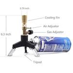 Portable Multifunctional Bunsen Burner with Tripod