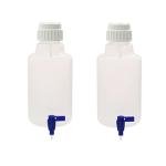2-Pack 5L Round Carboys with Spigot and Handle