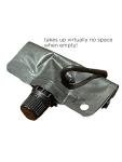 15 oz Plastic BellFlask with Carabiner Clip