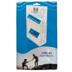15 oz Plastic BellFlask with Carabiner Clip