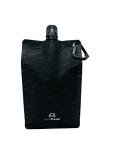 15 oz Plastic BellFlask with Carabiner Clip