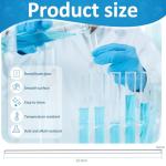 48 Pcs 12 Inch Glass Stirring Rods for Labs