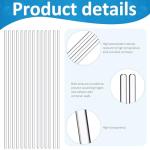 48 Pcs 12 Inch Glass Stirring Rods for Labs