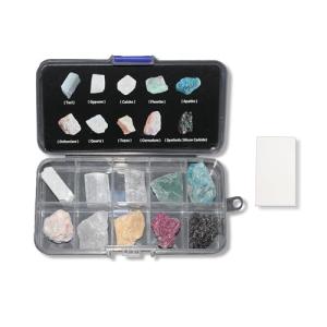 GeLaozee Mohs Hardness Test Kit with 10 Rocks
