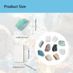 GeLaozee Mohs Hardness Test Kit with 10 Rocks