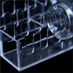 Organic Glass Petri Dish Rack - 90mm, 5 Positions