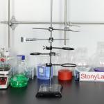 Stonylab Lab Stand Set with Clamp Accessories