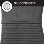 Heat-Resistant Silicone Oven Mitts, 2-Pack