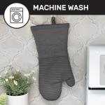 Heat-Resistant Silicone Oven Mitts, 2-Pack