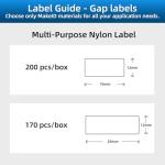 MakeID Nylon Labels for P31 Label Maker