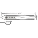 EBIEFLY 4X Silicone Drying Stick with USB Heater