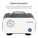 Labasics Oil-Free Diaphragm Vacuum Pump, 15 L/min