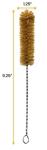 Eisco Labs Nylon Test Tube Brushes - Pack of 12