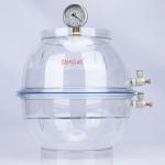 Stonylab 250mm Vacuum Desiccator with Gauge