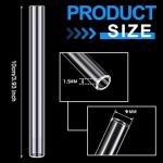10 Pack Borosilicate Glass Blowing Tubes 4 Inches