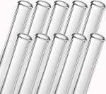 10 Pack Borosilicate Glass Blowing Tubes 4 Inches