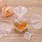 PATIKIL 2-Inch Clear Plastic Funnels, Set of 8