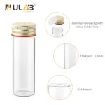 ULAB 25ml Sample Tubes with Screw Caps - Pack of 12