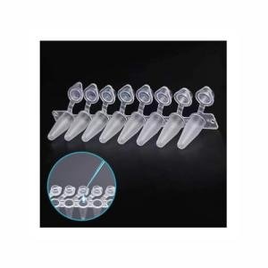 0.2ml Thin Wall PCR Tubes with Flat Caps